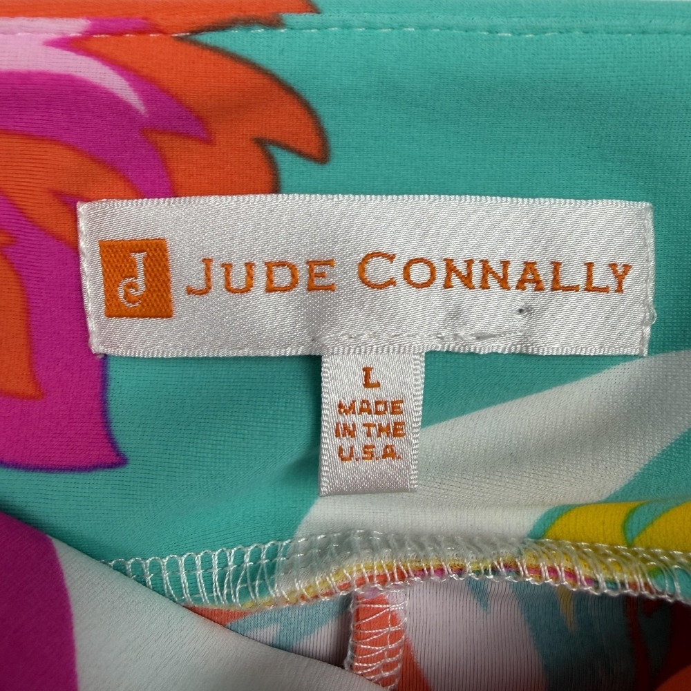 Jude Connally Skort Womens Large Multicolor Floral Golf Tennis Made USA - Picture 3 of 12